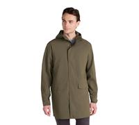 Animal Mens Hyde Long Waterproof Jacket - Khaki Green - XL - Khaki Green - 100% Mixed