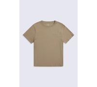 Animal Men's 'Icon' Logo Print Lightweight Cotton Relaxed Fit Casual T-Shirt in Light Beige | Size: Medium Animal Light Beige M