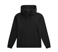 Animal Mens Icon Organic Drop Shoulder Hoodie - Jet Black - Jet Black - S - 100% Mixed