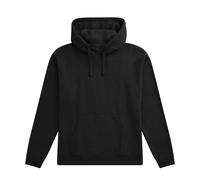 Animal Mens Icon Organic Drop Shoulder Hoodie - Jet Black - Jet Black - XL - 100% Mixed