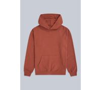Animal Mens Icon Organic Drop Shoulder Hoodie - Rust - Rust - L - 100% Mixed