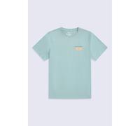 Animal Mens Jacob Organic T-Shirt - Bright Blue - Bright Blue - S
