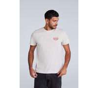 Animal Jacob Mens Cotton T-Shirt - Lightweight & Comfortable Tee in Soft Fabric, Relaxed fit - for Spring Summer, Beach, Holiday & Travel Light Beige M