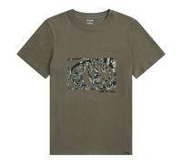 Animal Mens Jacob T-Shirt - Dark Green - S - Dark Green - 99% Cotton/1% Viscose
