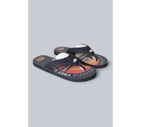 Animal Men's Jekyl All Over Printed Lightweight Flip Flop in Amber | Size: 10 Animal Amber 10