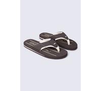 Animal Jekyl Mens Flip-Flops - Slip-on, Lightweight & Comfortable Footwear with Soft Padded upper Straps - Best for Spring Summer & Outdoors Dark Brown Adult Shoe Size 13