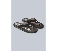 Animal Mens Jekyl Recycled Flip Flops - Jet Black - Jet Black - 11 UK