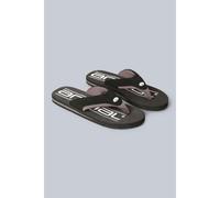 Animal Mens Jekyl Recycled Flip Flops - Jet Black - Jet Black - 12 UK