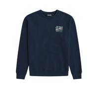 Animal Mens Jonah Bude Sweatshirt - Navy - L - Navy - 100% Cotton