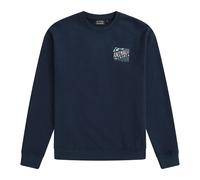 Animal Mens Jonah Cromer Sweatshirt - Navy - XL - Navy - 100% Cotton