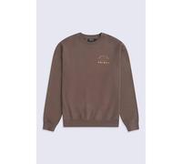 Animal Mens Jonah Organic Sweatshirt - Brown - XL - Brown - 100% Mixed