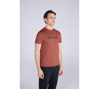 Animal Mens Latero Logo Swimming T-Shirt - Rust - XS - Rust - 44% Recycled Polyester/44% Polyester/12% Elastane