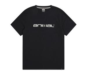 Animal Mens Leon Organic Relaxed Fit T-Shirt - Black - XS - Black