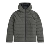 Animal Mens Light Cloud Cosi Hooded Marl Padded Jacket - Khaki Green - XL - Khaki Green - 100% Mixed
