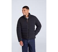 Animal Men's 'Light Cosi' Warm Padded Full Zip Lightweight Hoodless Outdoor Jacket in Black | Size: Medium Animal Black M