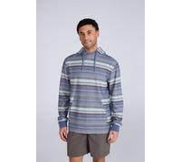 Animal Men's 'Loyal' Kangaroo Pocket Elastic Cuffs & Hem Snug Fit Beach Hoodie in Dark Blue | Size: 2XL Animal Dark Blue 2XL