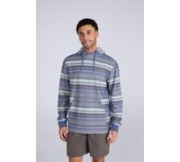 Animal Men's 'Loyal' Kangaroo Pocket Elastic Cuffs & Hem Snug Fit Beach Hoodie in Dark Blue | Size: Small Animal Dark Blue S