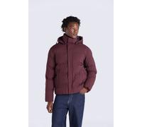 Animal Men's 'Nimbus' Breathable Adjustable Hood Thermal Tested Padded Jacket in Burgundy | Size: XL Animal Burgundy XL