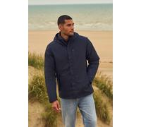 Animal Men's 'Rudy' 3 In 1 Waterproof Warm Padded Hooded Full Zip Outdoor Jacket in Navy | Size: Large Animal Navy L