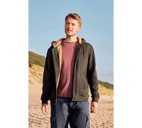 Animal Mens Samuel Organic Relaxed Fit Hoodie - Charcoal - Charcoal - S