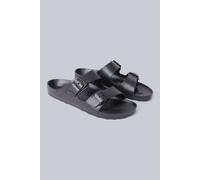 Animal Men's 'Shore' Lightweight Comfortable Adjustable Outdoor Slip On Sliders in Black | Size: 12 Animal Black 12