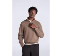 Animal Men's 'Sid' Soft Cotton Warm Comfortable Casual Outdoor Half Zip Sweatshirt in Brown | Size: XL Animal Brown XL