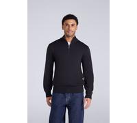 Animal Men's Soft Comfortable Casual Stretchy Anti-Pill Ribbed Warm 1/4 Zip Jumper in Black | Size: XL Animal Black XL