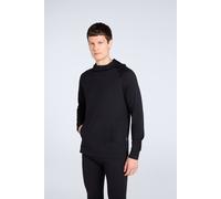 Animal Men's Soft Lightweight Breathable Comfortable Warm Casual Merino Hoodie in Black | Size: Small Animal Black S