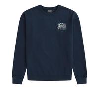 Animal Mens St Ives Sweatshirt - Navy - S - Navy - 100% Mixed