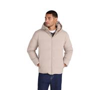 Animal Mens Tech Down Jacket - Beige - L - Beige - 100% Mixed