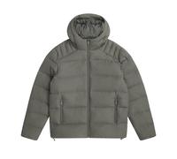 Animal Mens Tech Down Midweight Jacket - Dark Khaki - M - Dark Khaki - 100% Mixed
