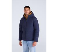 Animal Men's 'Tech Down' Warm Water Resistant Hooded Outdoor Heat Sealed Jacket in Navy | Size: Large Animal Navy L