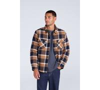 Animal Men's 'Tide' Lightweight Fleece Lined Shirt Stylish Warm Button Down Top in Mustard | Size: Small Animal Mustard S
