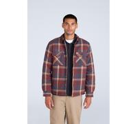 Animal Mens Tide Plaid Organic Shirt - Berry - XS - Berry