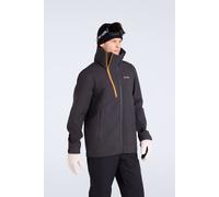 Animal Men's 'Vortex' 3 Layer Waterproof Adjustable Hood Warm Winter Ski Jacket in Black | Size: Large Animal Black L