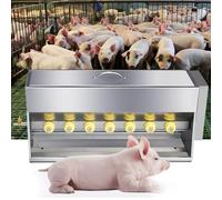 Animal Milk Feeder with Sound Simulation, Multifunctional Constant Temperature Feeder for Cattle, Sheep, Pigs, Ideal for Farm Drinking Equipment