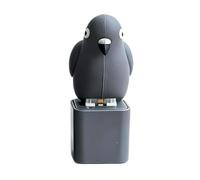 Animal Mine Sound Button Keychain, Squeaking Goat Keyboard Fidget Toys, Funny Fidget Clicker Keyring with Real Sound & LED Light (Pigeon)