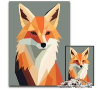 Animal Minimalist Flat Jigsaws 1000 Pieces for Adults Challenging Puzzles DIY Decoration Brain Challenge for Adult Family 1000 PCS(75x50cm)