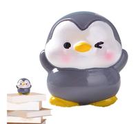 Animal Model Toys Penguin Small Penguin for Kids, Resin Miniature Animal Figurines, Bright Colors Fun Toys Animal Model for Family Friends Colleague