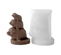 Animal Molds - 3D Cute Stackable Reusable Mould | Reusable Animal Shaping Mold - Birthday Party Craft Tool for Home Office Room Desk Desktop School Dormitory Weekday Fun