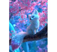 Animal Moonlit Night 500 Piece Jigsaw Puzzles for Adults, Fun jigsaw puzzles 500 pieces, Challenging Puzzle Perfect for Game Nights, Finished Puzzle Size is 52x38cm