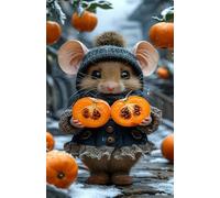 Animal Mouse Fruit 150 Piece Jigsaw Puzzle for Adults, Creativity, Challenging and Difficult Puzzle, Brain Teaser Puzzles for Adults 150 Pieces for The Whole for Women, Men