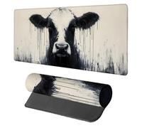 Animal Mouse Mat, Mouse Pad 1500x800x3mm, Desk Mat Large, XXL Gaming Mousepad, Desk Accessories Keyboard Pad, Office Accessories Gaming Mousemat, for PC Laptop Office Large Mousemat, Black F-6591