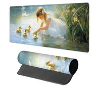 Animal Mouse Mat, Mouse Pad 800x400x3mm, Desk Mat Large, XXL Gaming Mousepad, Desk Accessories Keyboard Pad, Office Accessories Gaming Mousemat, for PC Laptop Office Large Mousemat, Green 6-2058