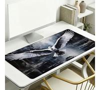 Animal Mouse Pad 800 x 300 x 3 mm Extended Large Mouse Mat, Keyboard Mousemat, Desk Mat Workspace Decor with Anti-Slip Base & Anti-Fray Edges, Waterproof Desk Accessories for Work (Bird) L-x1878