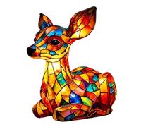 Animal Night Lamp - Compact Table Design, Ambient Illumination Decor, Warm Tone Lighting Fixture | Soft Glow Retro Artistic LED Desk Light, Lighting Accent for Bedroom Living Room Study Apartment