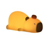Animal Night Light Capybara - Capybara Capitola di CAPEGNO SILICON LIGHT, NEW SENSORY NEW LIMINE MORME DORMINE SHOW STREET IN SENSORY STATUES OF ANIMAL IN INDIPORTO FOR THE STUDY PART