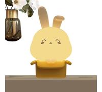 Animal Night Lights - Bedside Lamp | Warm Light Eye Caring Lamp, Energy Saving Portable Reading Light, USB Powered Mini | Soft Lighting for Study Bedroom Travel and Night Use