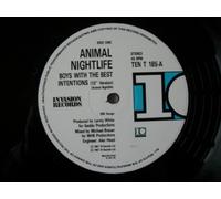 Animal Nightlife - Boys With The Best Intentions 12 Inch (12" Vinyl Single) UK 10 1987