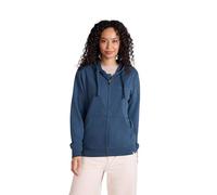 Animal Nikki Womens Zip Hoodie - Lightweight & Comfortable Sweatshirt in Cotton with Central zip - For Spring Summer, Holiday & Outdoors Dark Blue Women's Size 10